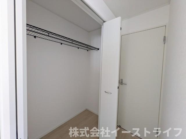 【新築戸建】　いわき市平谷川瀬第2　全3棟の収納|1号棟写真　大きなスペースがあり、収納には困りません