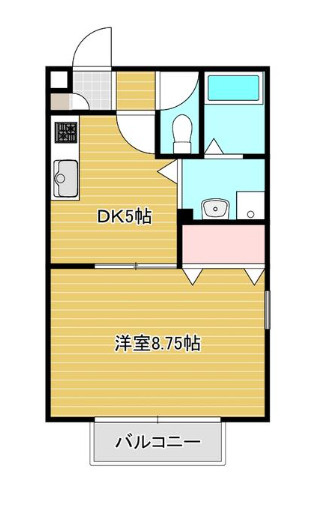 パセオ新在家の間取り