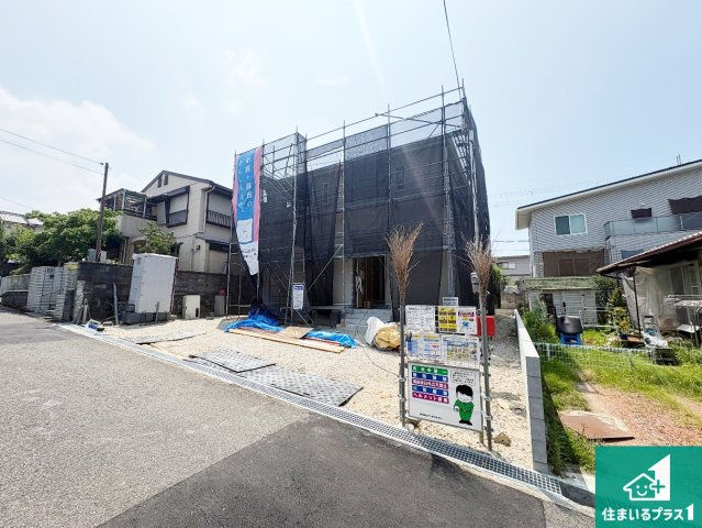 河内長野市北青葉台　第1期　新築一戸建ての外観|現在建築中！落ち着いた街並みで新生活を始めることが出来そう！周辺の物件も併せてご紹介させて頂きます！