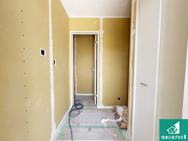 河内長野市北青葉台　第1期　新築一戸建ての外観|現在の進捗状況です！順調に作業進行中、完成が待ち遠しいです！詳細の間取り等、お気軽にお問い合わせください！