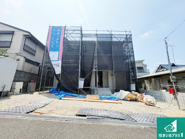 河内長野市北青葉台　第1期　新築一戸建ての外観|現在建築中！落ち着いた街並みで新生活を始めることが出来そう！周辺の物件も併せてご紹介させて頂きます！