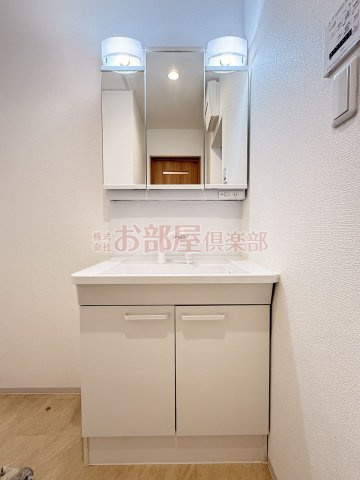 ボンシャンスMⅡの洗面所|忙しい朝には欠かせない洗面所です