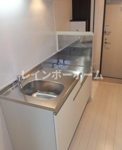 クリスタル竹ノ塚の浴室