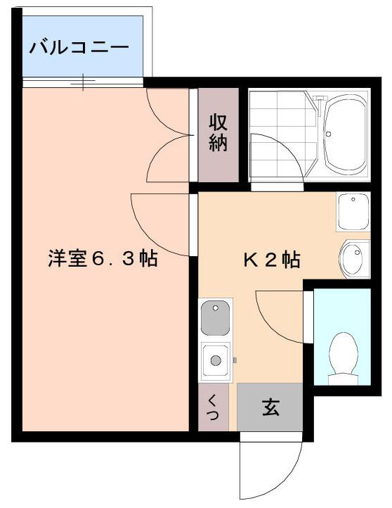 グレイス旗の台の間取り