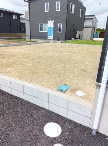 常総市新石下　第10　2号棟の庭