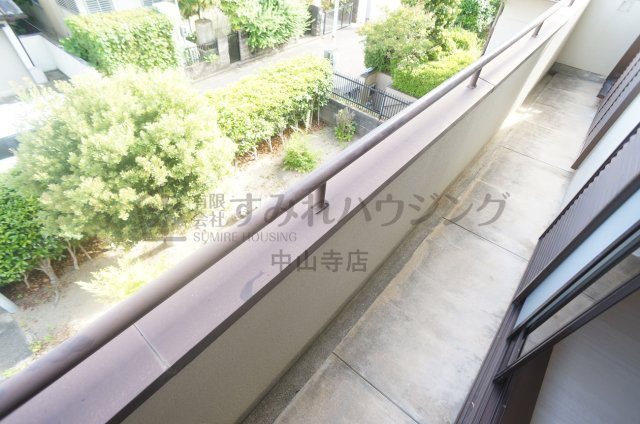 中山台戸建Ⅳのバルコニー