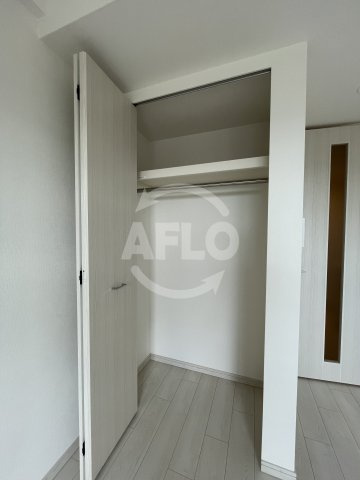 アドバンス難波南ワイズの収納|アドバンス難波南ワイズ　クローゼット