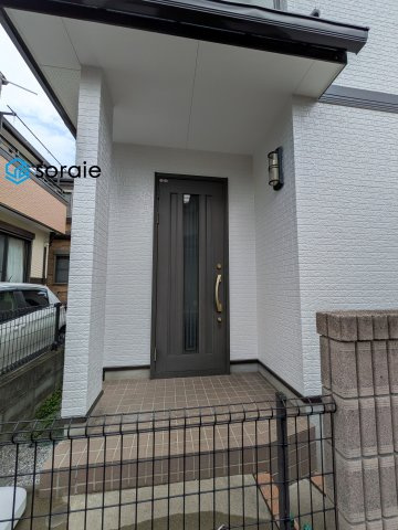 川越市霞ケ関東5丁目　中古戸建の玄関|6/12　撮影