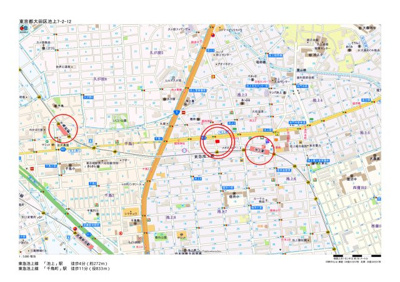 【地図】 | リシェス池上（一棟収益レジデンス）
