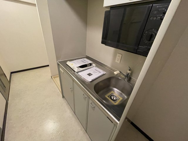 いわき6番館のキッチン|コンパクトなキッチンで掃除もラクラク