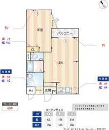 マイハウス コンカドールの間取り