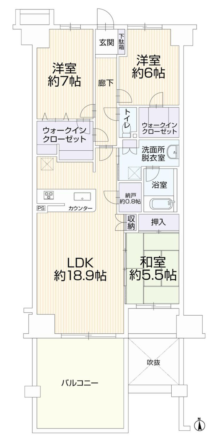 青梅市新町９丁目の中古マンション