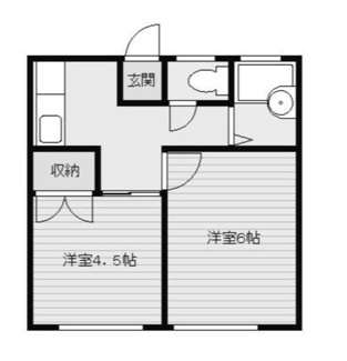 【間取り】 | 岩井マンション（南小岩） | 間取りです。