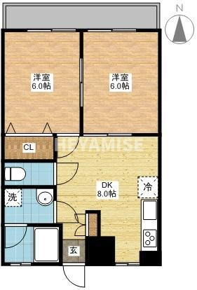 サントスビルの間取り