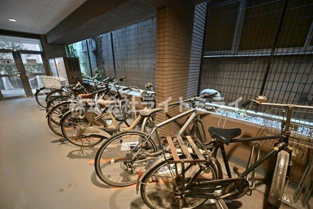 パレステュディオ新宿御苑前のその他共用部分|駐輪場 