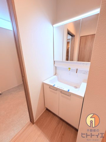 新築建売)三潴郡大木町大字侍鳥の独立洗面台