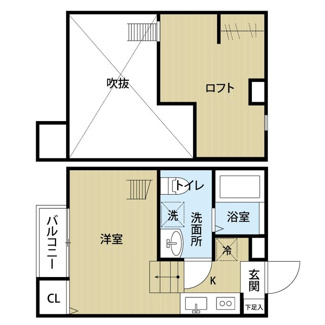 【間取り】 | パーリッシィ稲毛 | 間取りです。