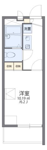 レオパレスエアフォルクの間取り|代表的な間取のため実際の間取とは異なる場合があります