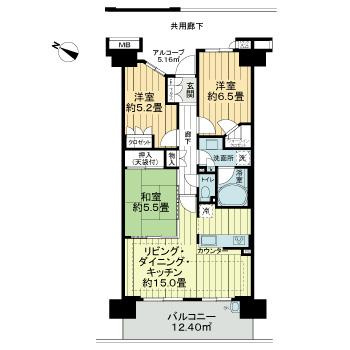 ローレルコート南浦和の間取り