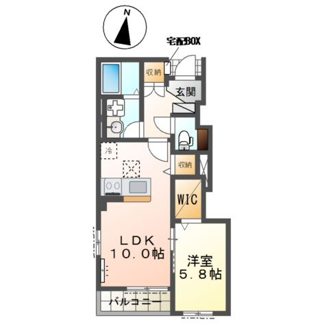 吉川市吉川美南アパート新築工事（仮の間取り