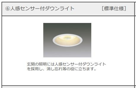 吉川市吉川美南アパート新築工事（仮のその他|人勧センサーライト（イメージ）