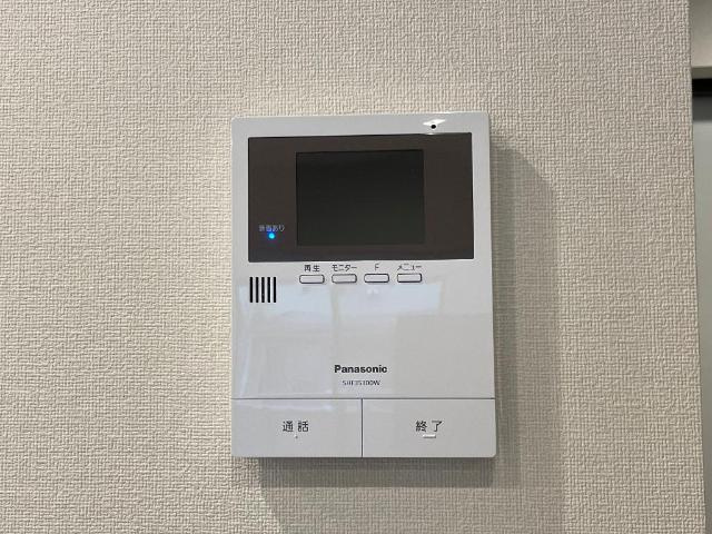 戸田市中町マンション新築工事の内装|カメラ付インターホン（イメージ）