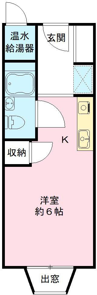 アリタマンション長瀬の間取り
