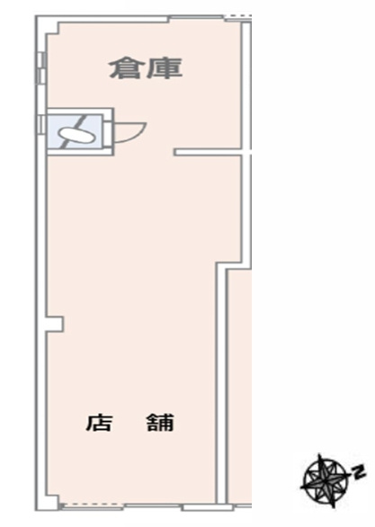 品川区南大井６丁目の店舗事務所の間取り