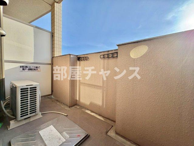 ヴァンデュール名古屋御器所のバルコニー