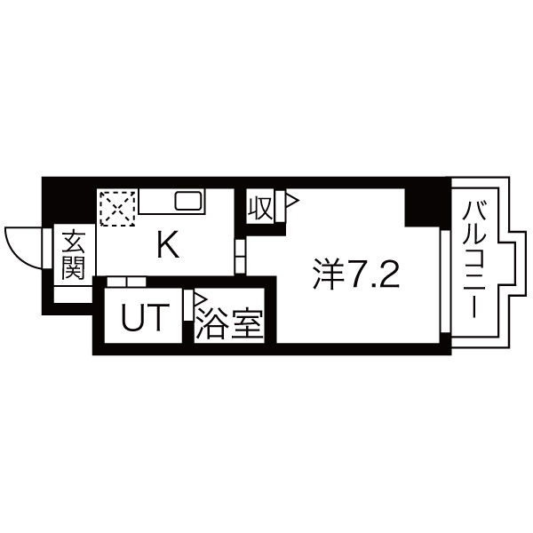 ヴァンデュール名古屋御器所の間取り
