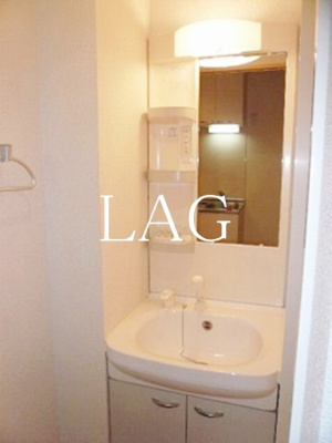 【洗面所】 | Ｋハイム | 洗面台です。