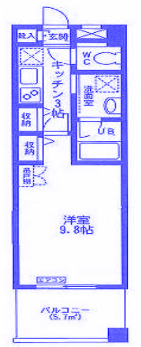 ラ・クールさいたまの間取り