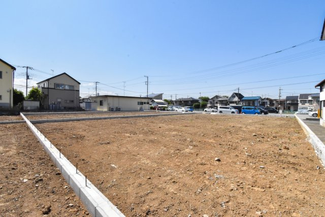 ふじみ野市駒林の売地の外観|どなたでも建築可能です。
平屋建てや複数台駐車場、二世帯住宅なども◎
お好きなプランで理想のマイホームを♪