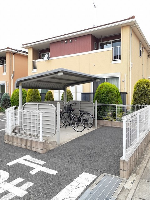 サンラティエⅢのその他共用部分|駐輪場です！