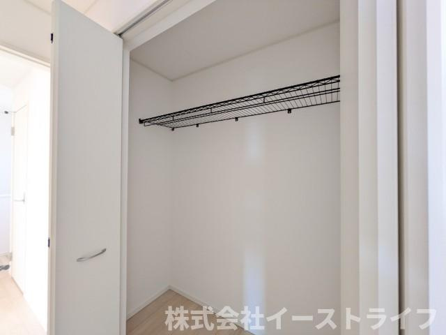 【新築戸建】　いわき市金山町第10　全2棟の収納|同社施工写真　各居室に収納スペースがあり、充実しています
