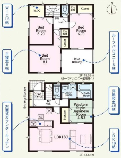 Cradle garden　邑楽郡鶉第7の間取り|図面と現況が異なる場合、現況を優先とします。