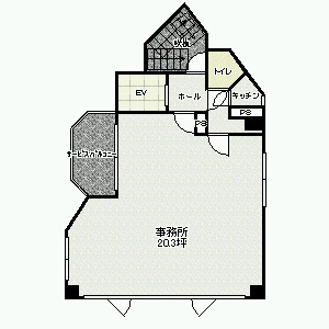 【間取り】 | 若杉東梅田ビル