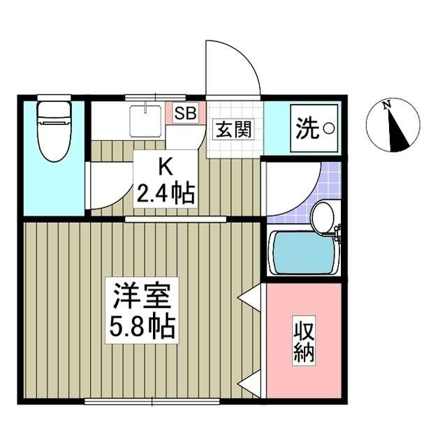 横浜市港北区高田東１丁目のアパート