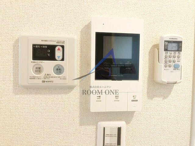サンハイツ江戸川のセキュリティ|モニター付きインターホンです。
