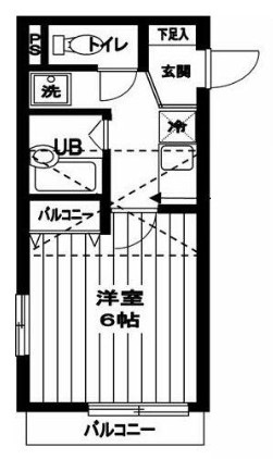 三鷹市野崎３丁目のアパート