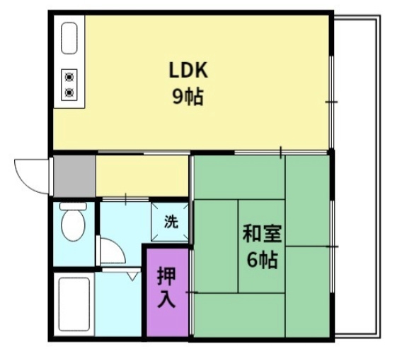 シティコーポ青峰の間取り