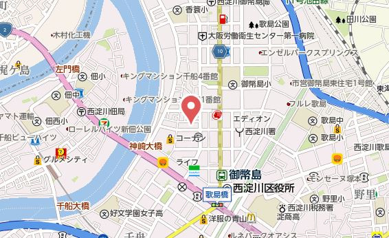 【地図】 | エスリード大阪ラ・リュール