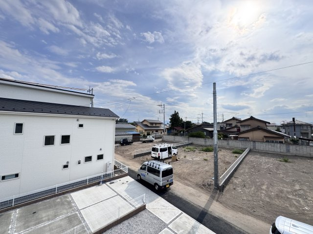 新築　伊勢崎市茂呂町第3　Livele Garden.S　2号棟の展望|現地写真　伊勢崎市茂呂町第3　Livele Garden.S