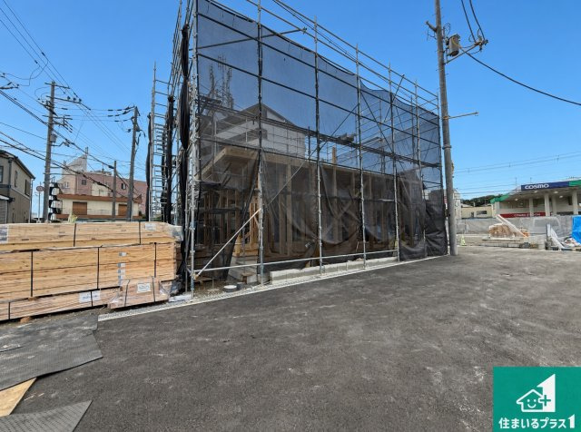 ◆羽曳野市誉田　新築一戸建ての外観|現在建築中！落ち着いた街並みで新生活を始めることが出来そう！周辺の物件も併せてご紹介させて頂きます！