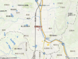 アンプルール ブア 竜田川の地図