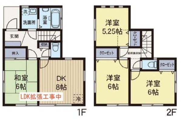 【間取り】 | 綾瀬市深谷中6丁目  中古戸建  全1棟