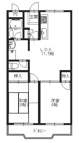 神戸市北区緑町７丁目の賃貸マンション