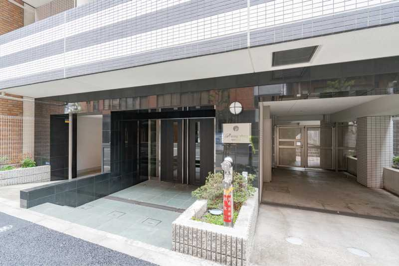 RisingPlace両国三番館のエントランス