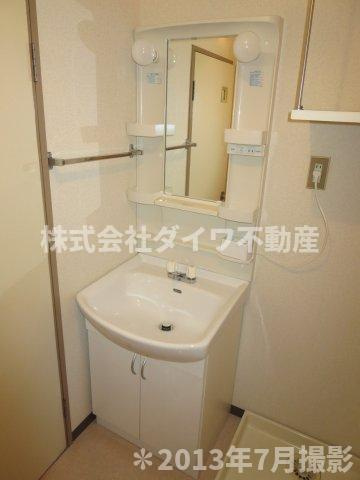 レジデンスボナールの洗面所