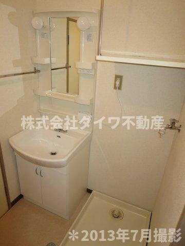 レジデンスボナールの洗面所